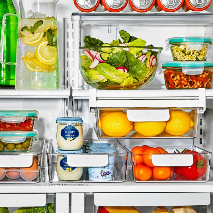 OXO Good Grips Fridge Organizer Bin Set 4-Piece