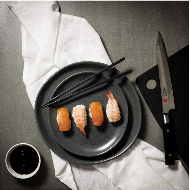 Kasumi Damascus Kitchen Slicer 24 cm / 9.5" Kasumi by Kitchen Niche