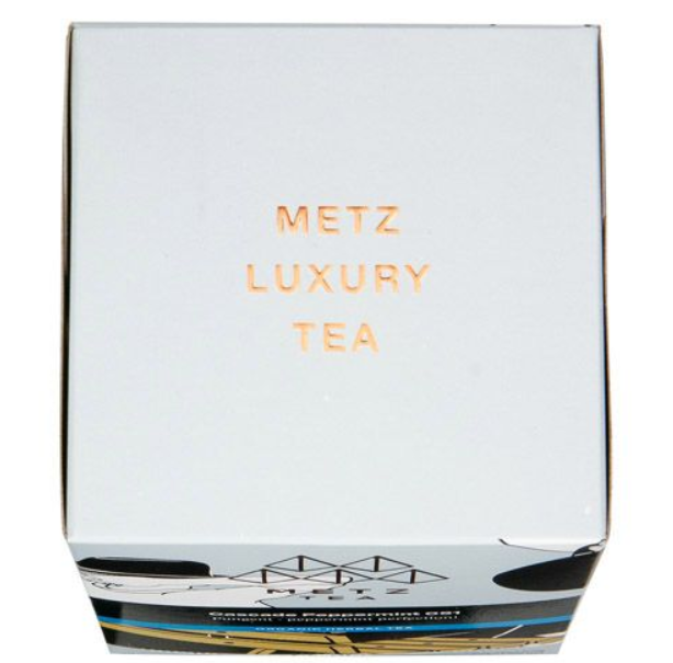 Metropolitan Tea Metz Organic Cascade Peppermint Tea – Box of 25 Teabags