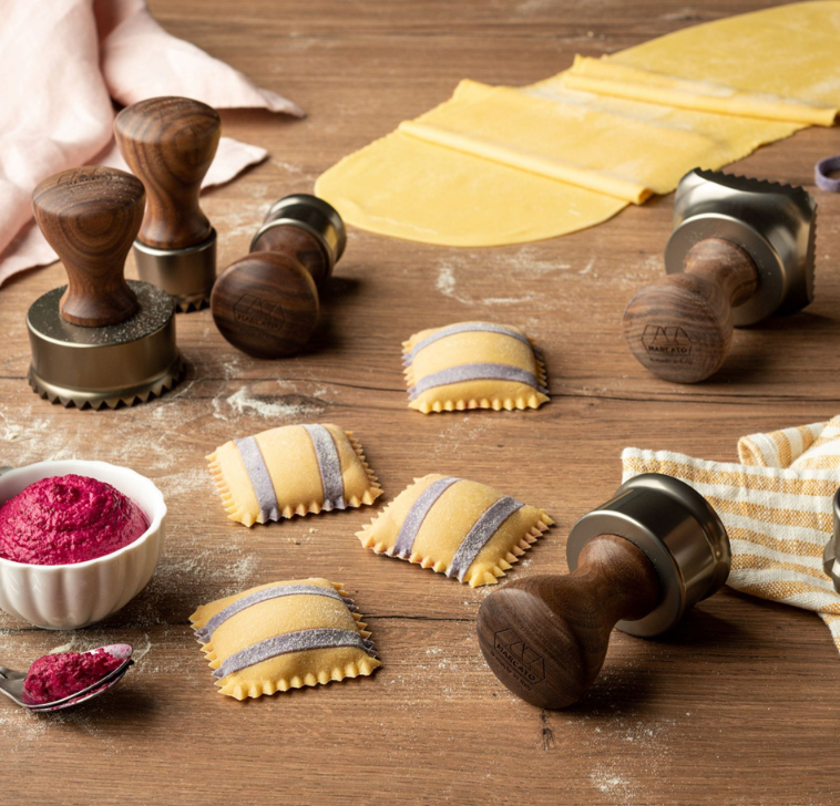 Marcato Ravioli Stamps – Canadian Walnut Wood