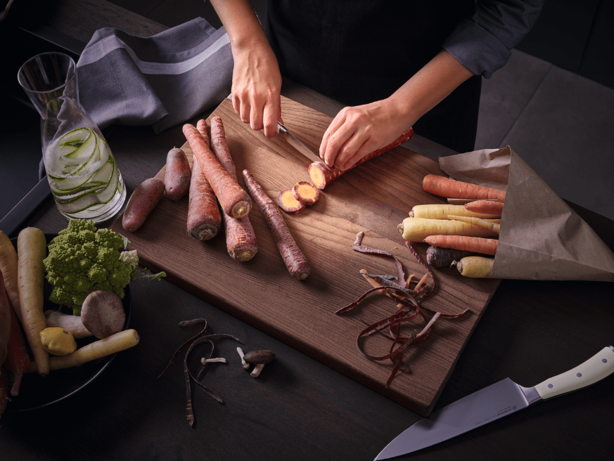 Wüsthof Classic Ikon Crème Serrated Utility Knife – 5" Wusthof by Kitchen Niche