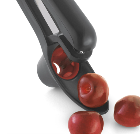 Cuisipro Cherry / Olive Pitter – 8" / 20 cm – Black Cuisipro by Kitchen Niche