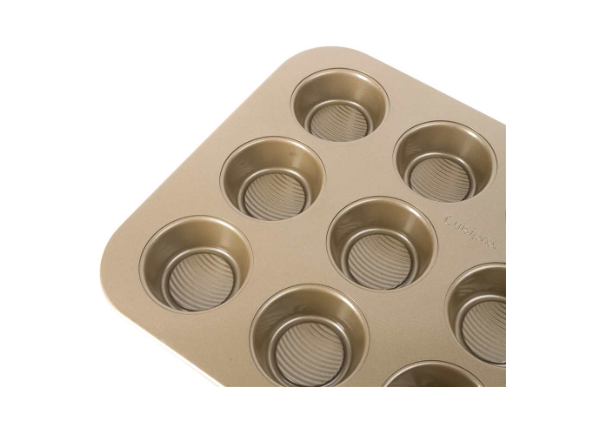 Cuisipro Muffin Pan – 12 Cup, Carbon Steel, 40 x 28.3 x 2.8 cm Cuisipro by Kitchen Niche