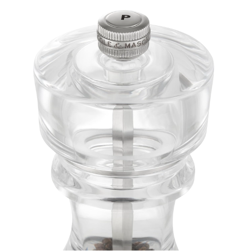 Cole & Mason The London Collection Pepper Mill – Acrylic – 7" / 18 cm by Kitchen Niche