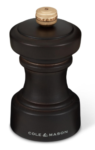 Cole & Mason The Hoxton Salt Mill – Chocolate Wood – 4.2" / 10.5 cm by Kitchen Niche