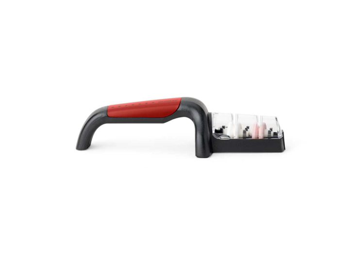 Global Water Sharpener Red Handle w/Black Dots Global by Kitchen Niche