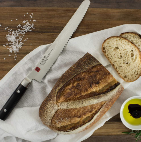 Kasumi Damascus Bread Knife 25 cm / 10" Kasumi by Kitchen Niche