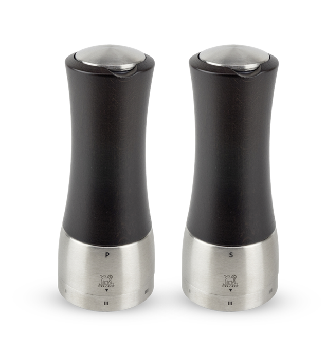 Peugeot Madras u'Select Chocolate 16cm Salt & Pepper Mill Set by Kitchen Niche