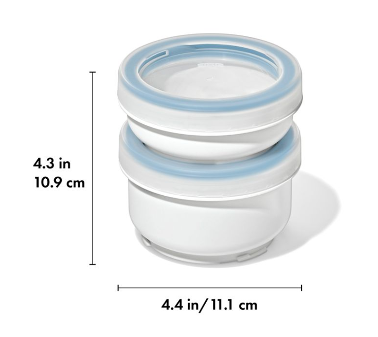 OXO Good Grips Prep and Go Snack Cup Duo Small
