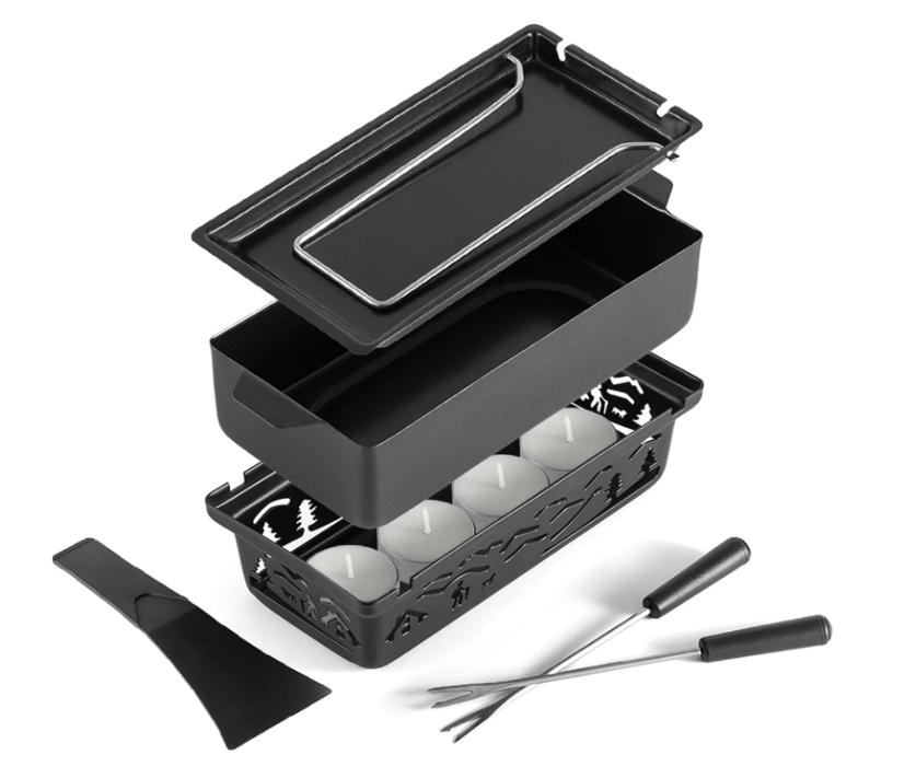 Swissmar Tandem Candlelight Fondue & Raclette Set