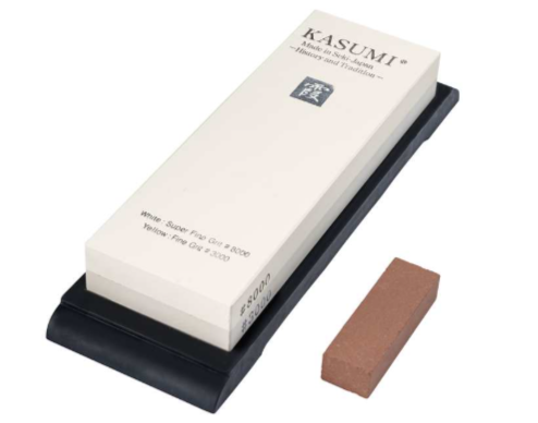 Kasumi Whetstone Combo 3000 Fine / 8000 Superfine Kasumi by Kitchen Niche