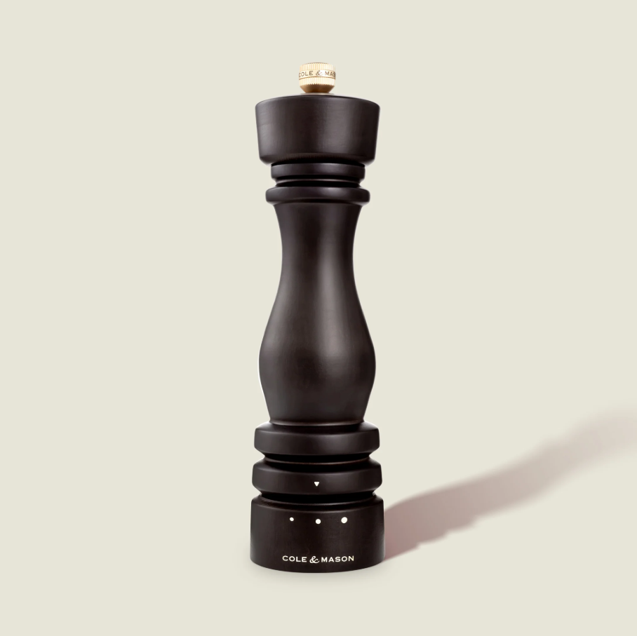 Cole & Mason London Grind Select Salt Mill – Chocolate Wood – 8.5" / 22 cm