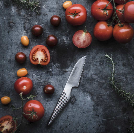 Global Tomato Knife 8cm / 3" Global by Kitchen Niche