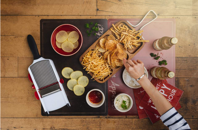 Cuisipro SGT Handheld Mandoline – 14" x 4" / 36 cm x 10 cm Cuisipro by Kitchen Niche