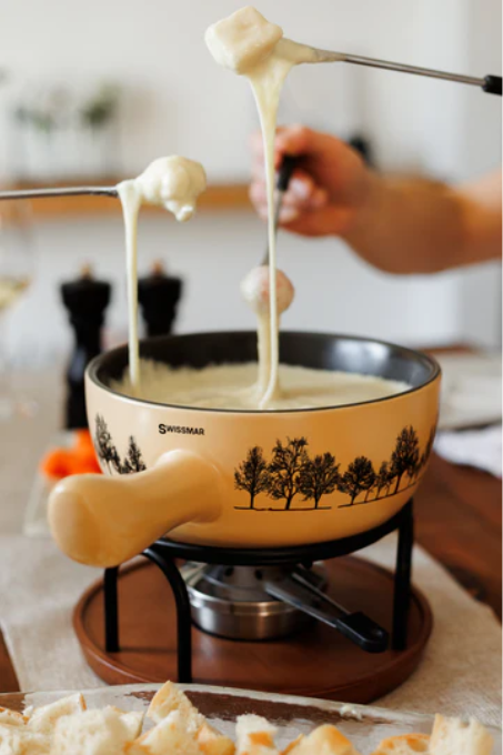 Swissmar Jura Ceramic Cheese Fondue Set