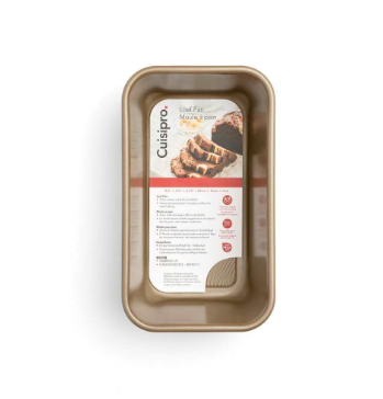 Cuisipro Loaf Pan – Carbon Steel, 9.5" x 5.5" x 2.75" / 24 x 14 x 7 cm Cuisipro by Kitchen Niche
