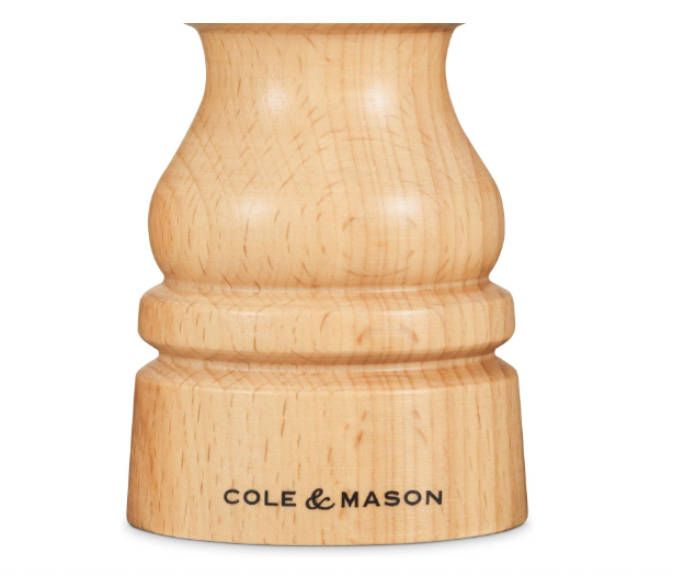 Cole & Mason The London Collection Pepper Mill – Natural Beech – 5" / 13 cm by Kitchen Niche