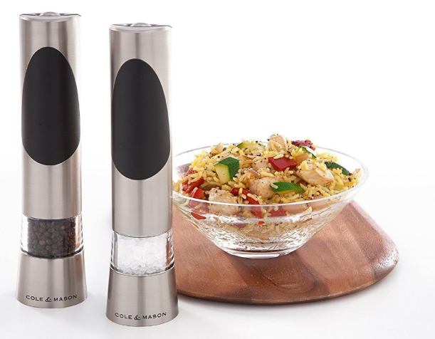 Cole & Mason Richmond Electric Mill Gift Set, 21.5 cm / 8.5" by Kitchen Niche