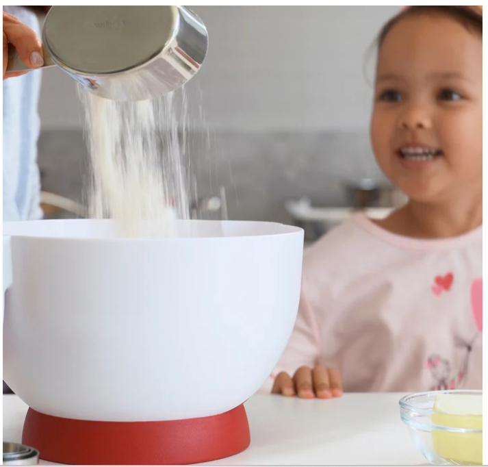 Cuisipro Deluxe Batter Bowl – 3.5 qt / 3 L – 14 cups – Red Cuisipro by Kitchen Niche