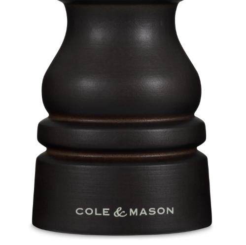 Cole & Mason The London Collection Salt & Pepper Mill Gift Set – Chocolate Wood – 5" / 13 cm by Kitchen Niche