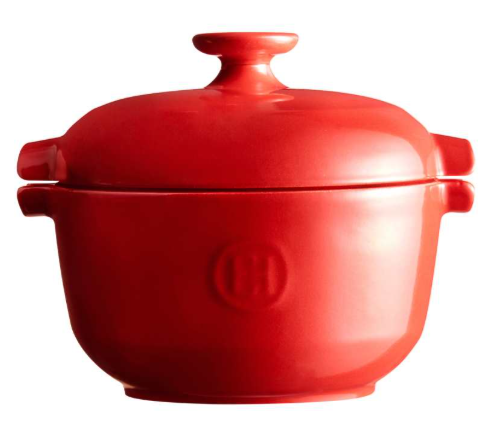 Emile Henry Rice Pot – Burgundy (Grand Cru) – 19.5 x 20.5 x 21.5 cm – 2.5 L Emile Henry by Kitchen Niche