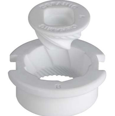 Trudeau Wave Salt Mill 6" Trudeau by Kitchen Niche