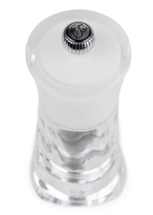Peugeot Molene White 14cm Pepper Mill by Kitchen Niche