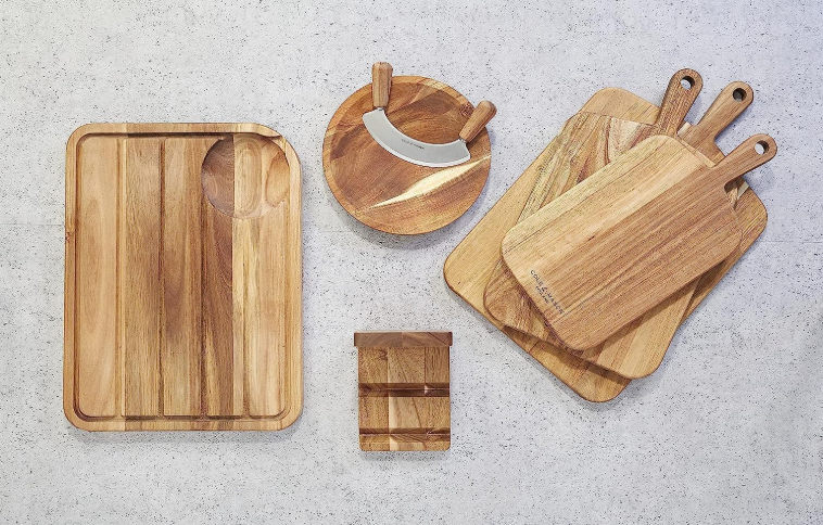 Cole & Mason Berden Large Acacia Carving Board by Kitchen Niche