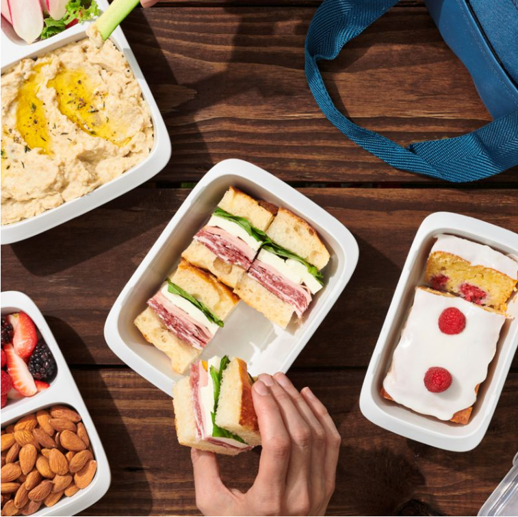 OXO Prep and Go Food Container 3.3 Cup Blue