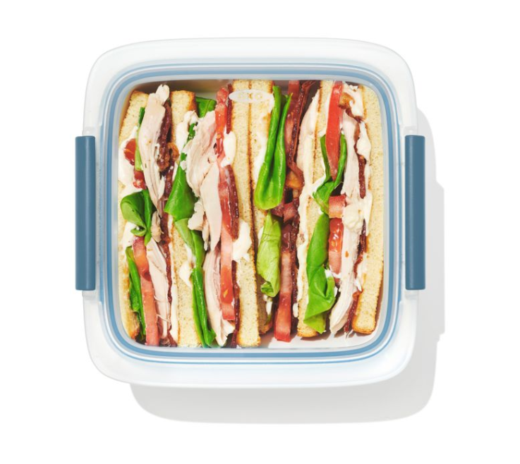 OXO Prep and Go Sandwich Container Blue