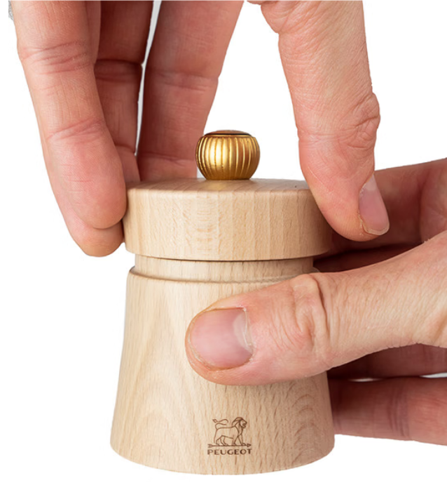 Peugeot Baya Natural Salt Mill by Kitchen Niche