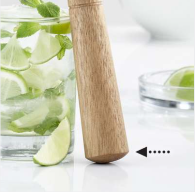 Trudeau Origin Cocktail Muddler Trudeau by Kitchen Niche