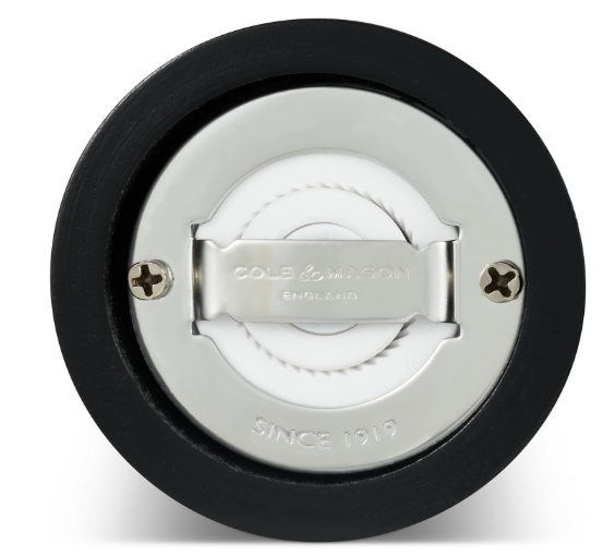 Cole & Mason The Hoxton Salt Mill – Black Gloss – 4.2" / 10.5 cm by Kitchen Niche