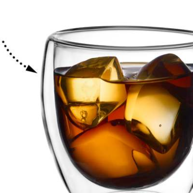 Trudeau Java Double Wall Cappuccino Mugs – 8 oz – Set of 2 Trudeau by Kitchen Niche