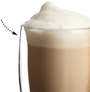 Trudeau Java Double Wall Latte Mugs – 15 oz – Set of 2 Trudeau by Kitchen Niche