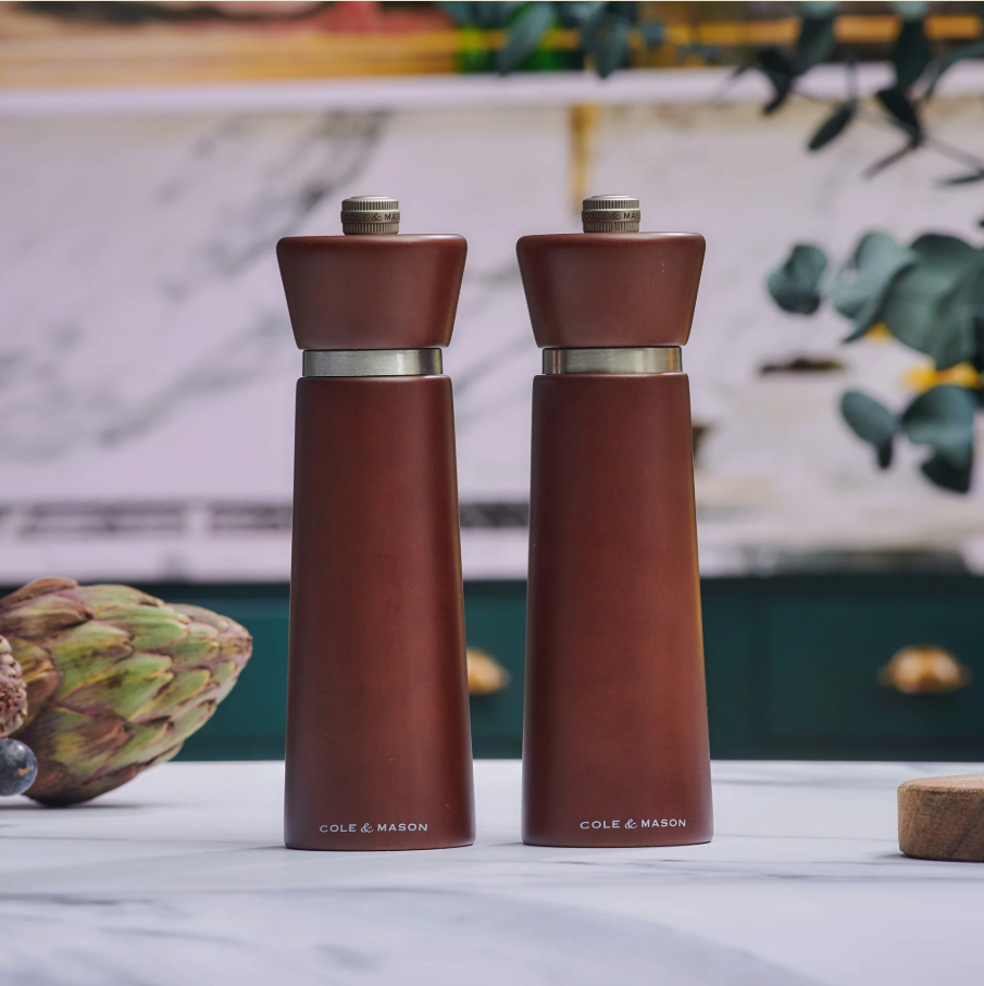 Cole & Mason Millbank Pepper Mill – Chestnut Beech Wood – 7" / 18 cm