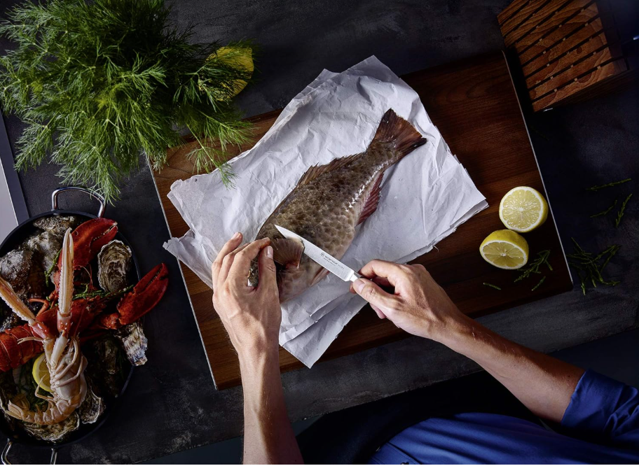 Wüsthof Ikon Utility Knife – 4.5" by Kitchen Niche