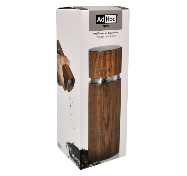 AdHoc Profi Salt and Pepper Mill – 7.5" / 19 cm by Kitchen Niche
