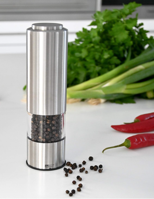 AdHoc Pepmatik Electric Salt and Pepper Mill – 7.28" / 18.5 cm