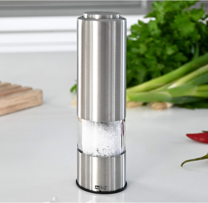 AdHoc Pepmatik Electric Salt and Pepper Mill Set – 7.28" / 18.5 cm