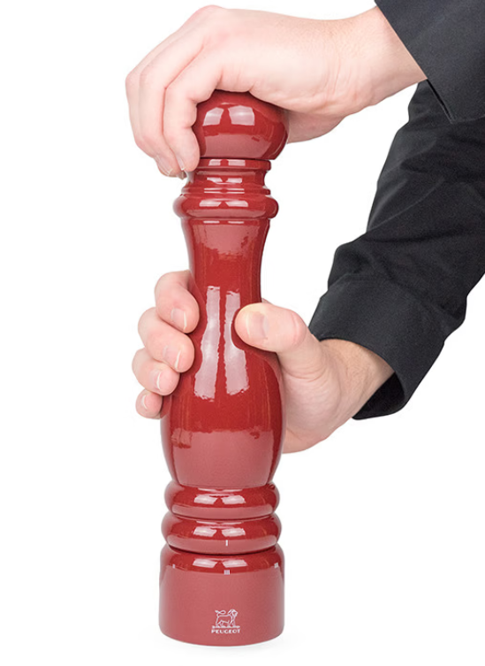 Peugeot Paris u'Select Red Lacquer 30cm Salt Mill by Kitchen Niche