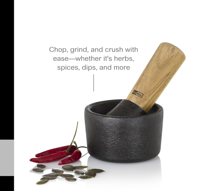 AdHoc Camo.8 Mortar & Pestle by Kitchen Niche