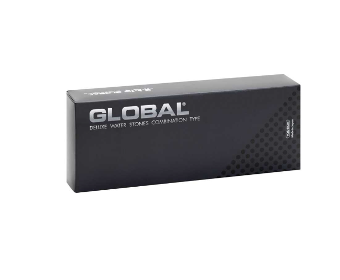 Global Sharpening Stone Large (240 Rough/1000 Medium) Global by Kitchen Niche