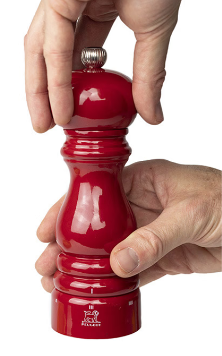 Peugeot Paris U’Select Passion Red Lacquer Salt Mill - 23 cm / 9"