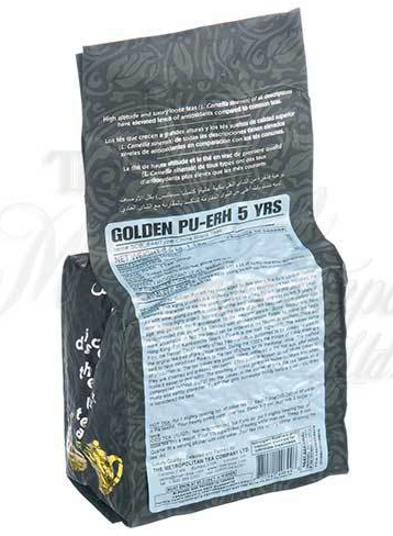 Metropolitan Tea Golden Pu-erh Loose Leaf Tea 1.1 lbs