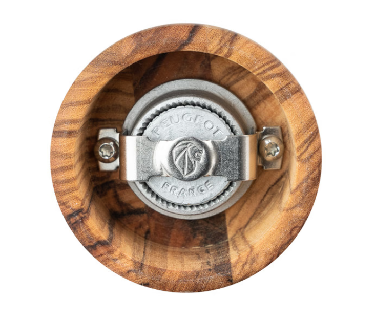 Peugeot Fidji Olive Wood 15cm Pepper Mill by Kitchen Niche