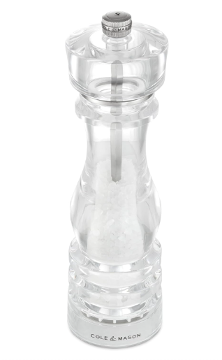 Cole & Mason The London Collection Salt Mill – Acrylic – 11" / 30 cm by Kitchen Niche