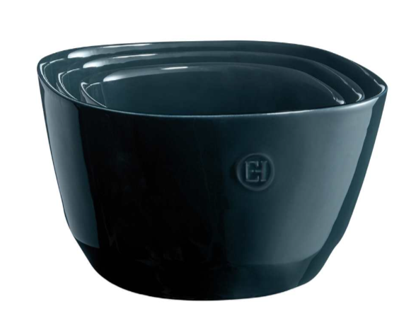 Emile Henry Salad Bowl – M – Cedar Green (Cèdre) – Ø 22 cm – H 14 cm – 3.5 L Emile Henry by Kitchen Niche