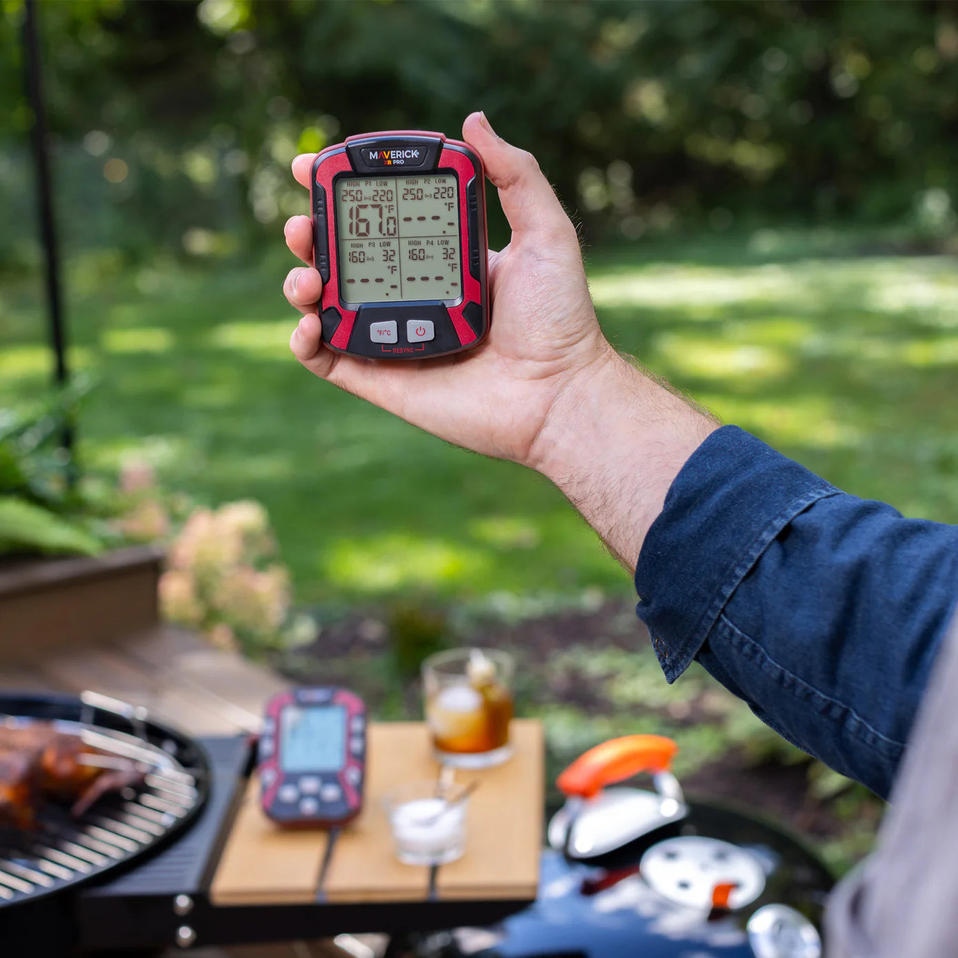 Maverick Extended Range Professional Wireless Thermometer Four Probe
