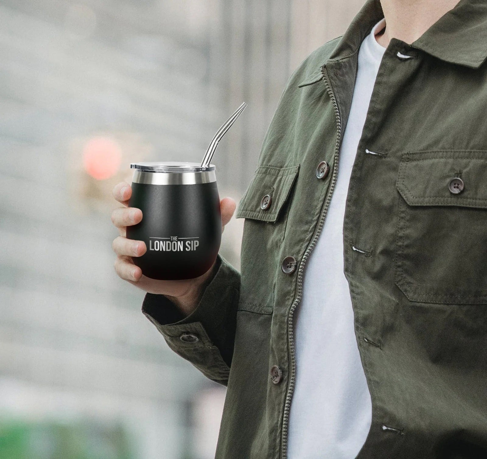 London Sip Yerba Mate Cup 8 oz / 250 ml (Set of 2) London Sip by Kitchen Niche